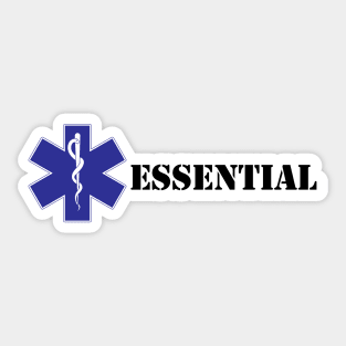 Essential Medic and EMT Sticker